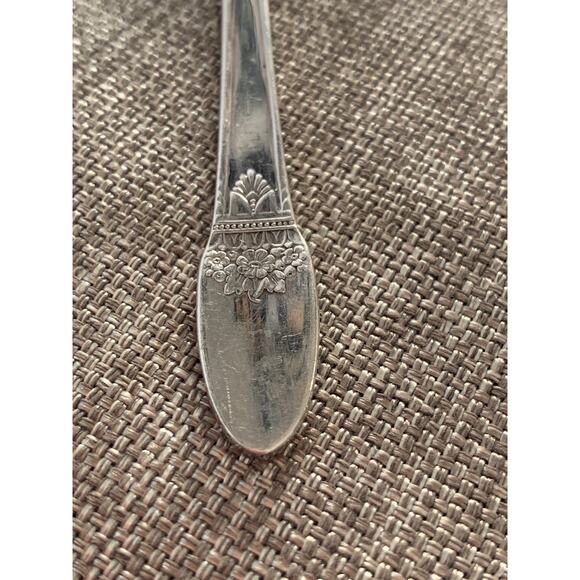 6 International Silver First Love Teaspoons Spoons 1847 Rogers Silverplate6 1/8" - Picture 9 of 9